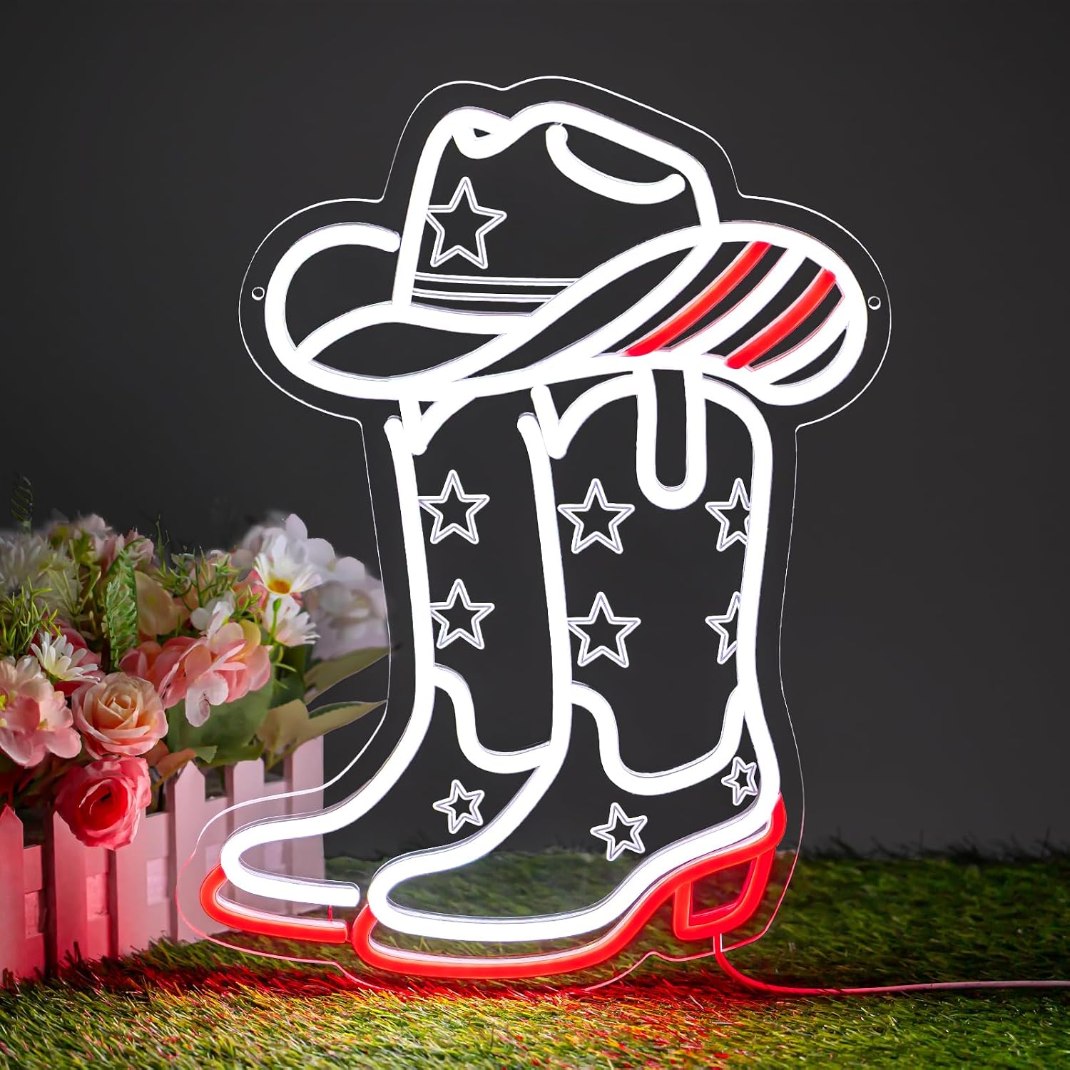 Boots - Letreiro de néon LED com tema