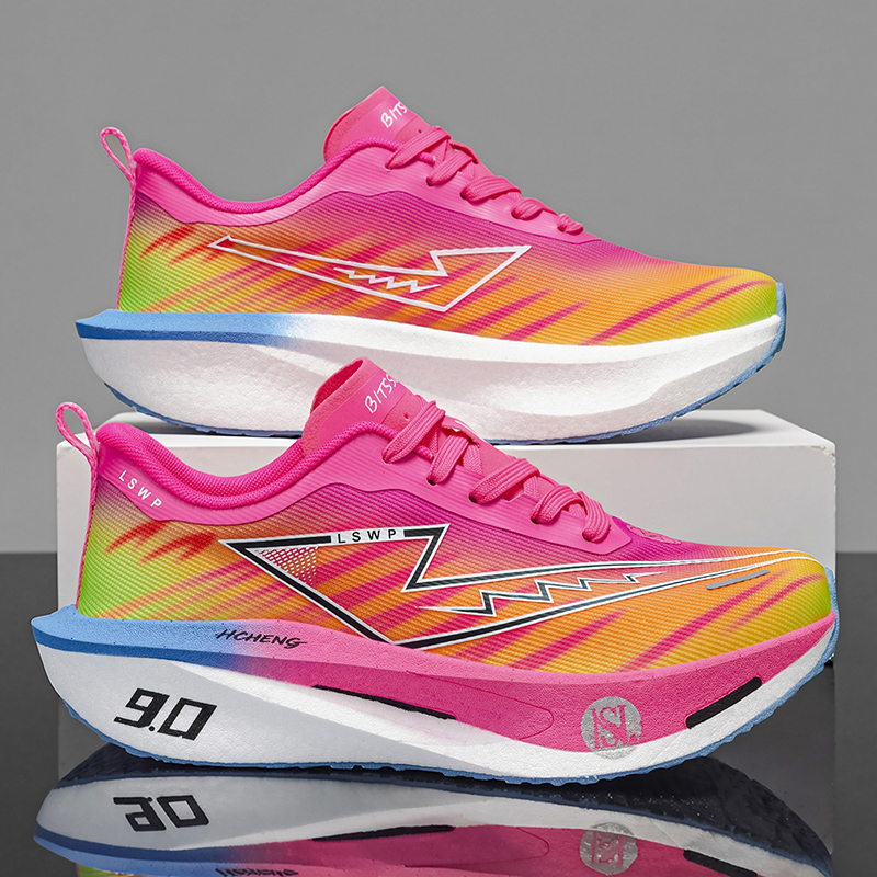 Breathable Mesh Athletic Shoes - Tênis de Corrida Atléticos Marathon com