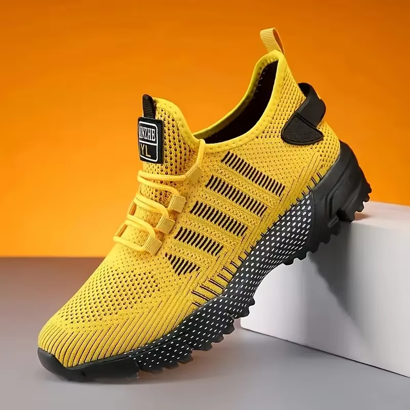 2025 novos homens tênis de cor - Breathable Mesh Athletic Shoes avaliação e preço