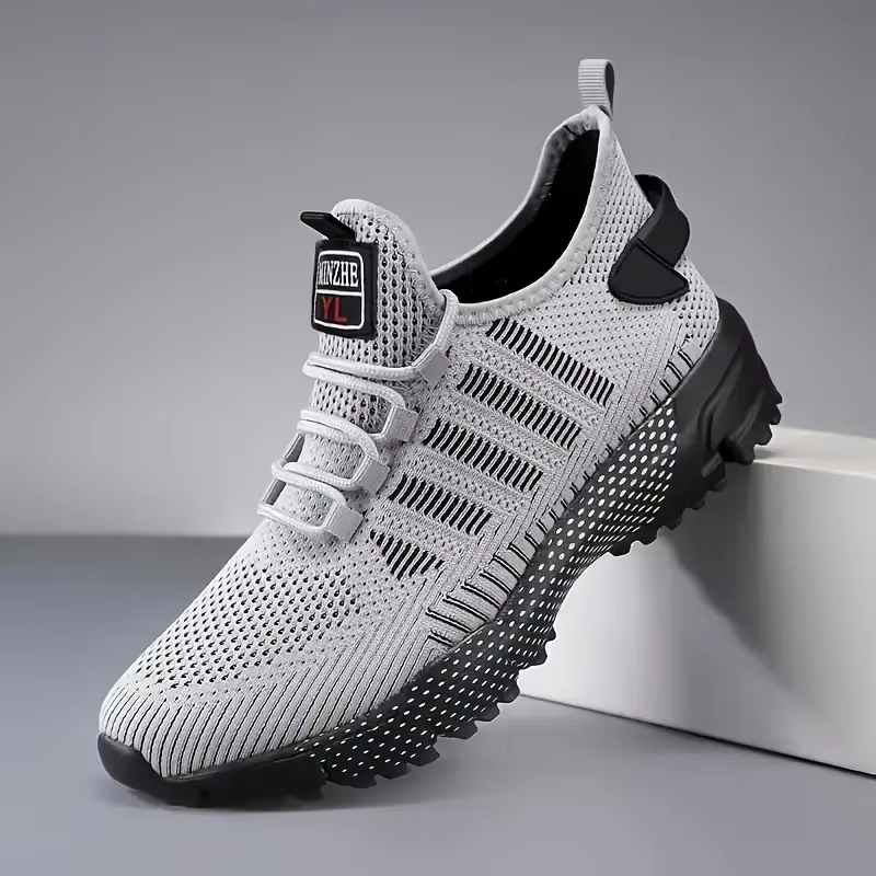 2025 novos homens tênis de cor - Breathable Mesh Athletic Shoes avaliação e preço