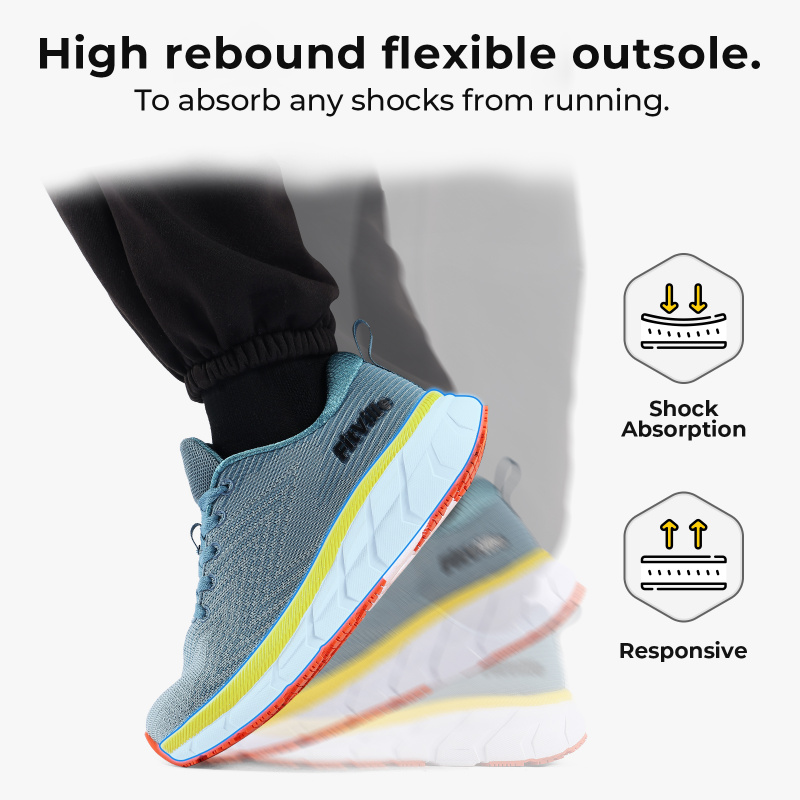 Tênis Masculino FitVille com B - Wide Toe Box Running Sneakers avaliação e preço