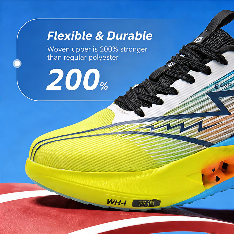 Tênis de corrida unissex com p - Carbon Plate Marathon Racing Shoes avaliação e preço