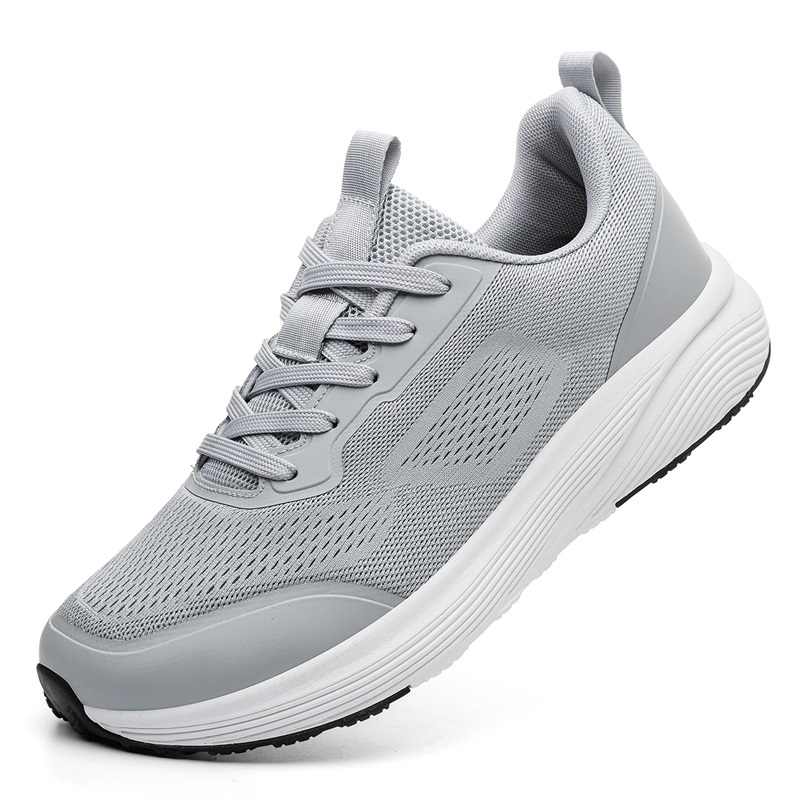 Tênis atléticos masculinos com - Breathable Mesh Athletic Shoes avaliação e preço