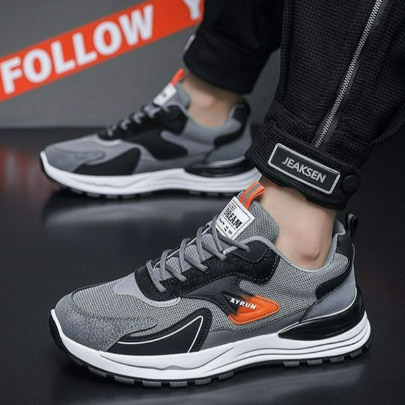 Moda masculina sapatos de malh - Breathable Mesh Athletic Shoes avaliação e preço