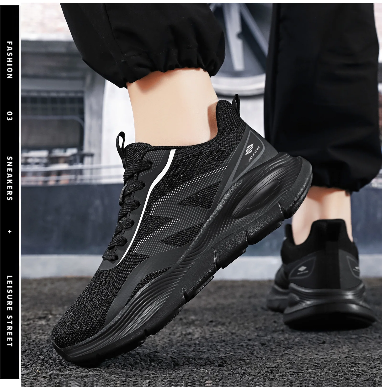 Tênis de corrida masculinos, c - Shock Absorbing Gym Trainers avaliação e preço